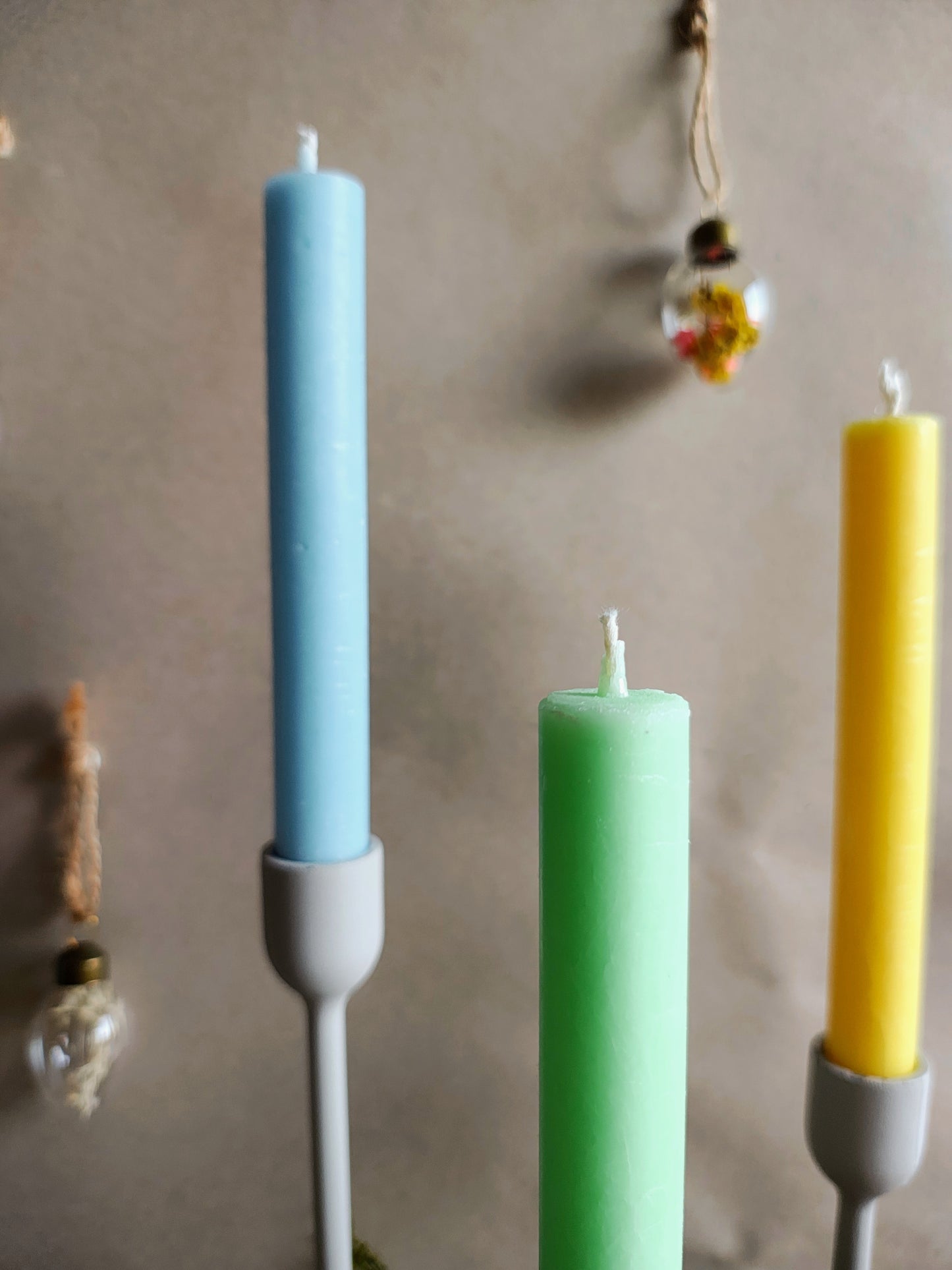 Dinerkaars pastel blauw