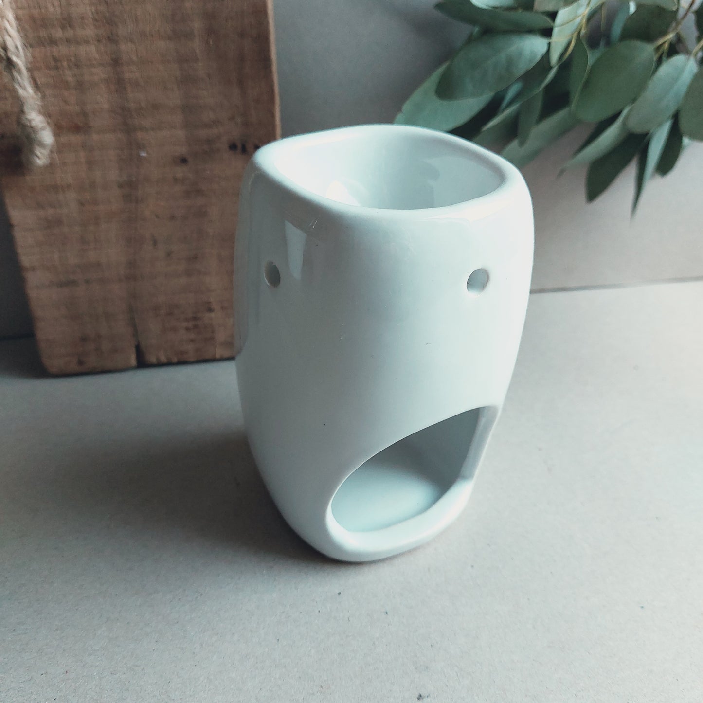 Aroma geurbrander keramiek gezicht