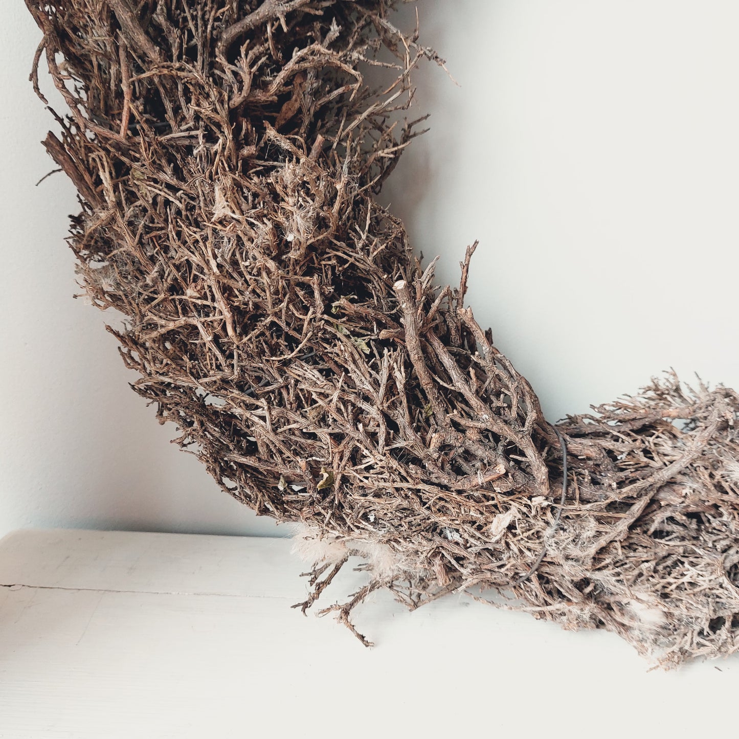 Krans iron bush naturel doorsnede 48 cm