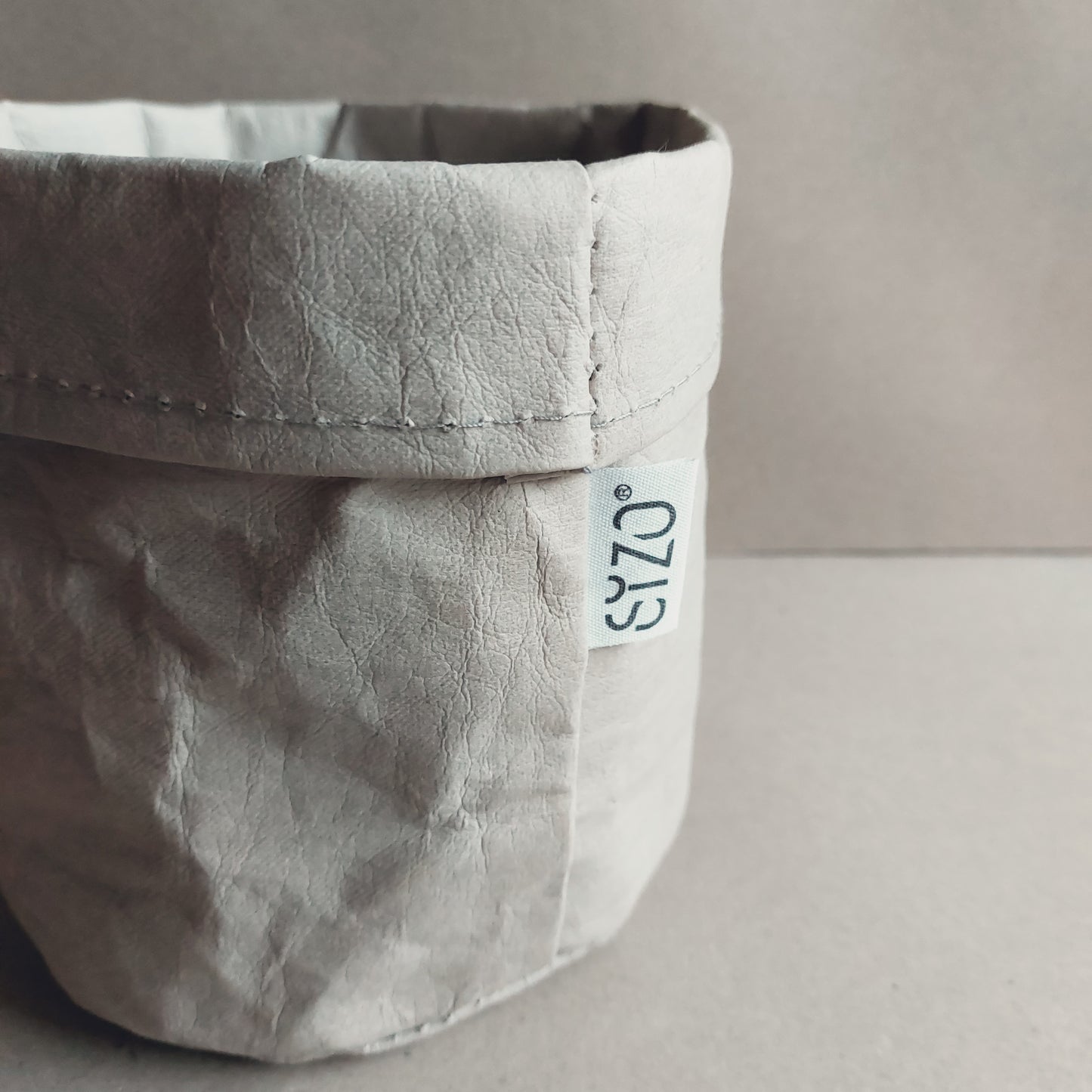 Paper bag plantzak opberg zak sizo landelijk industrieel grijs