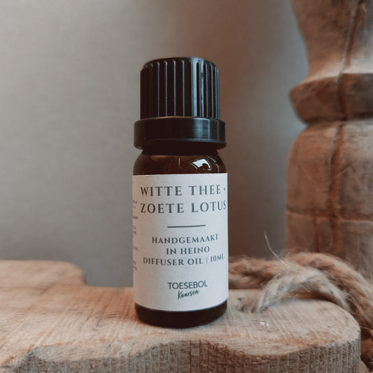 Diffuser geurolie Witte thee + zoete lotus