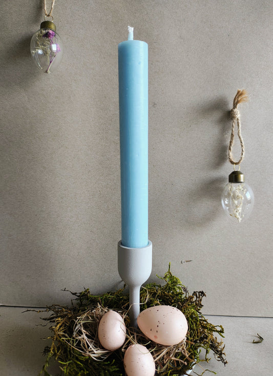Dinerkaars pastel blauw