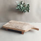 Houten serveerplank op pootjes