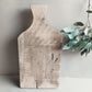 Houten serveerplank op pootjes