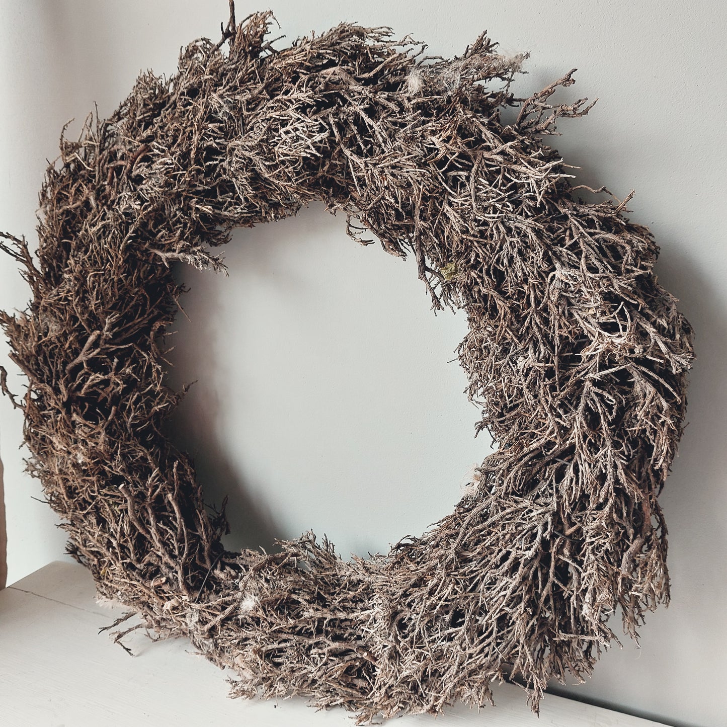 Krans iron bush naturel doorsnede 48 cm