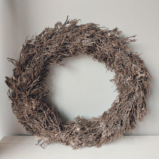 Krans iron bush naturel doorsnede 48 cm