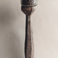 stoere landelijke houten kandelaar kandelaars ornament baluster oud (rechts)