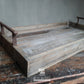 Stoere houten dienblad serveertray